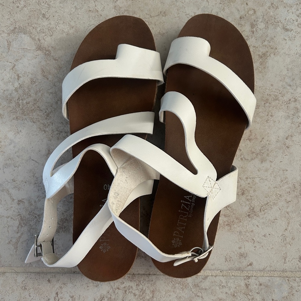 Patrizia by Spring Step Kalissa Espadrille Platform Sandal, White, Size 9 - Picture 3 of 6